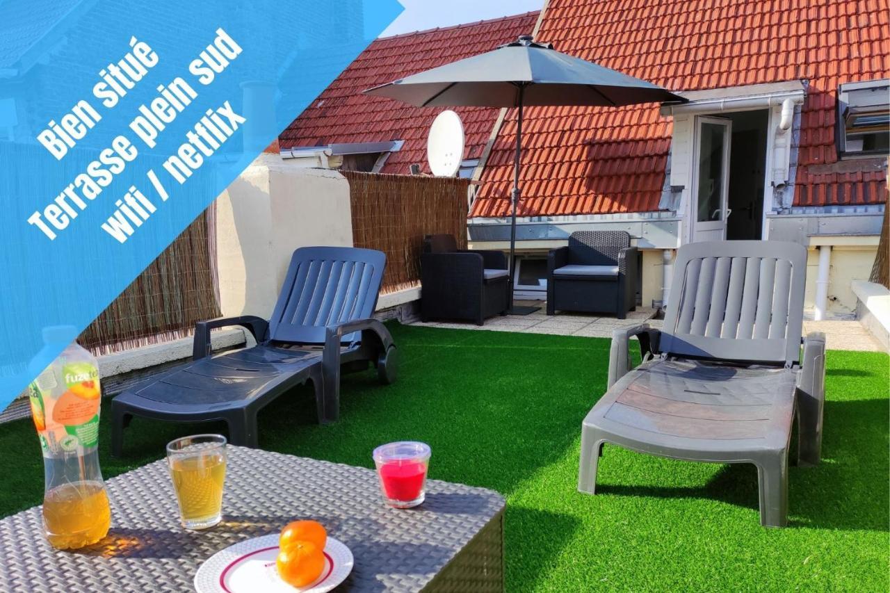 カレーJoli Petit T2 Terrasse Proche Du Phareアパートメント エクステリア 写真